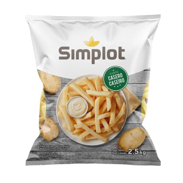 PAPAS SIMPLOT CORTE CASERO 12MM x 15Kg