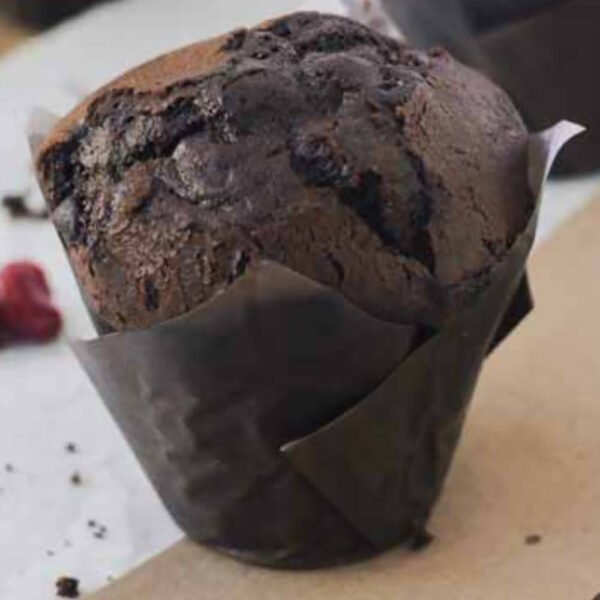 MUFFIN CHOCOLATE Y FRUTOS ROJOS  BACKEN