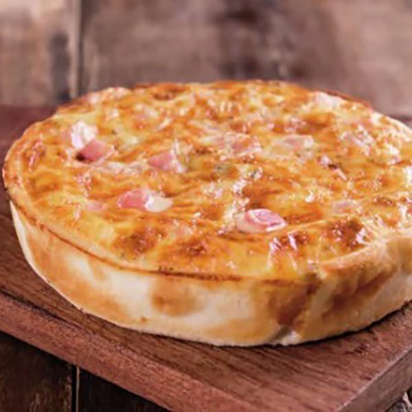TARTA DE JAMON Y QUESO x250g x 12 un