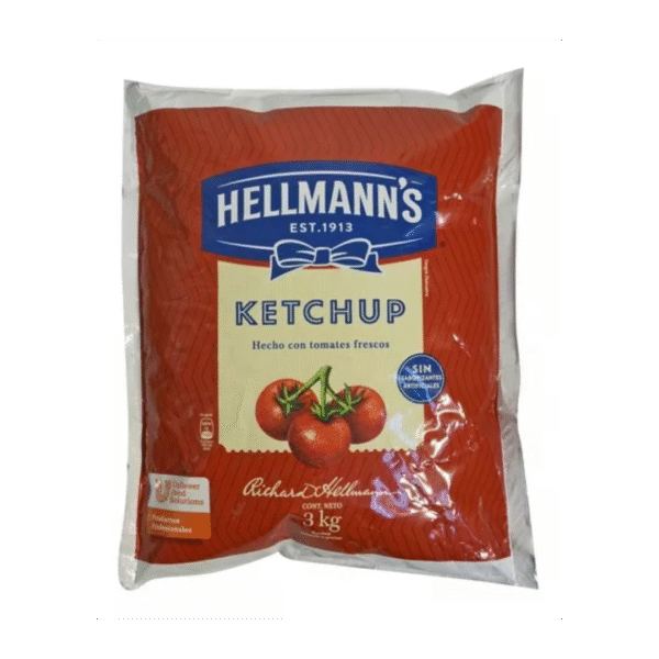 KETCHUP X  3KG HELLMANS x 3 un