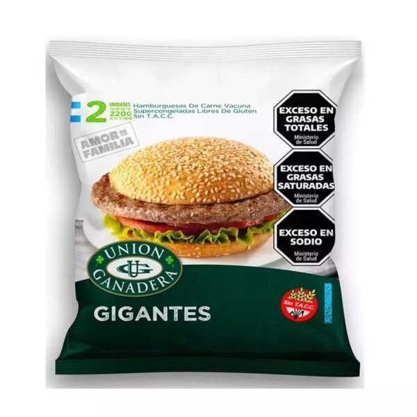 HAMBURGUESA x110gr Union Ganadera 40u