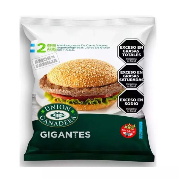 HAMBURGUESA x110gr Union Ganadera 40u