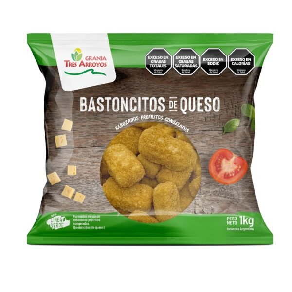 BASTON DE MUZZARELLA TRES ARROYOS   5 bolsas de 1kg