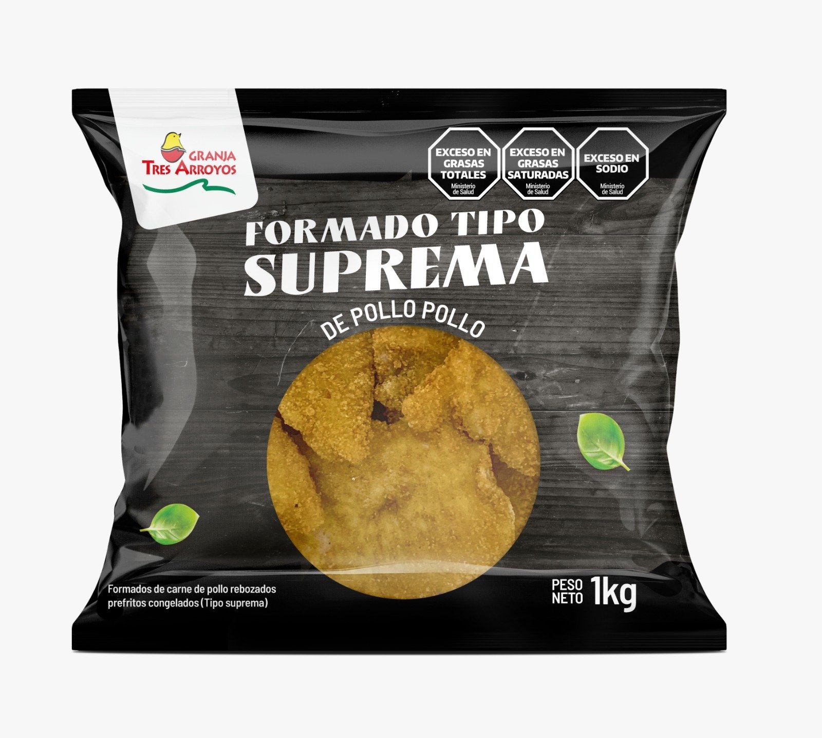 FORMADO TIPO SUPREMA TRES ARROYOS 5 bolsas de 1 kg