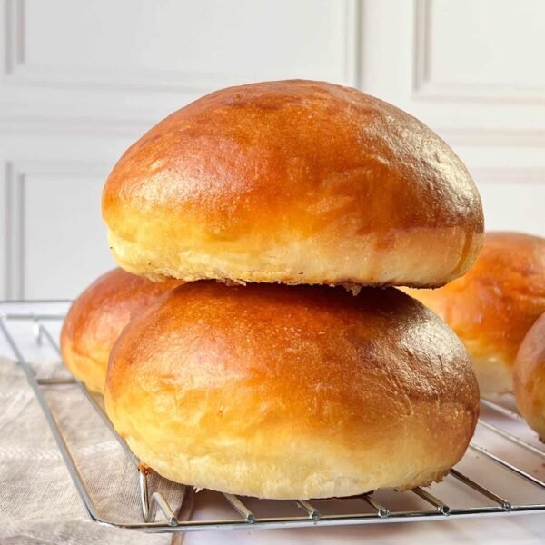 PAN DE HAMBURGUESA BRIOCHE x 12 un