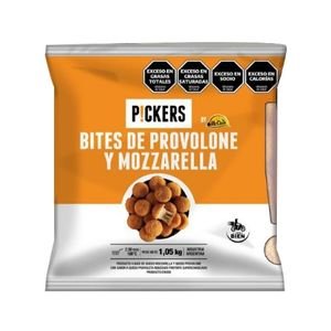 PICKERS BITES DE PROVOLONE y MOZZARELLA MCCAIN 4 un. x 1.05 kg